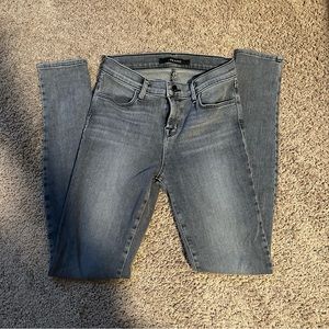 J Brand Maria High Rise Gray Jeans